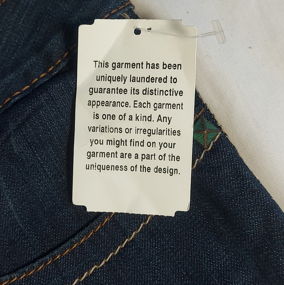 NWT Rocky Mountain Clothing Cruel Denim ABBY blue jeans, 33/15 long - Picture 5 of 15